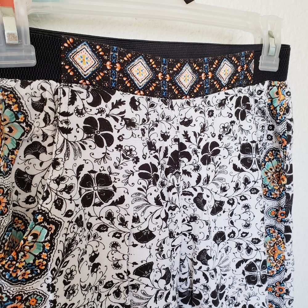 Pattern casual pull on pants - Picture 2 of 9